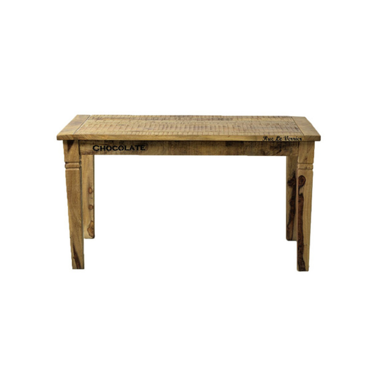 SIT Tisch RUSTIC in Landhaus-Optik aus Holz, Braun, H x B x T: 76 x 140 x 70 cm - Bild 2