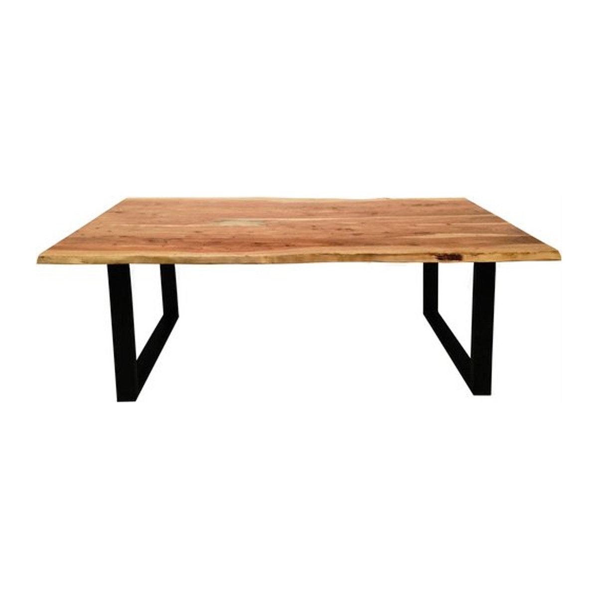 SIT Tisch TABLES & CO aus Akazie und Stahl in Schwarz, Rechteckig, H x T: 78 x 100 cm - Bild 1