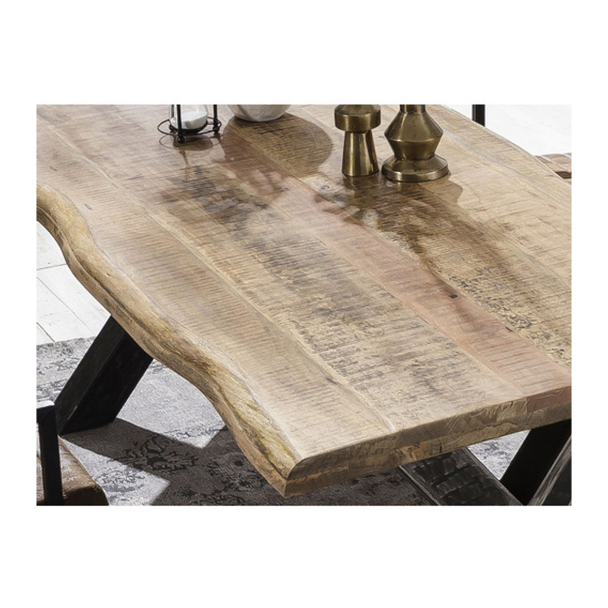 SIT Tisch TABLES & CO aus Holz in Braun, Rechteckig, H x T: 76 x 90 cm - Bild 1