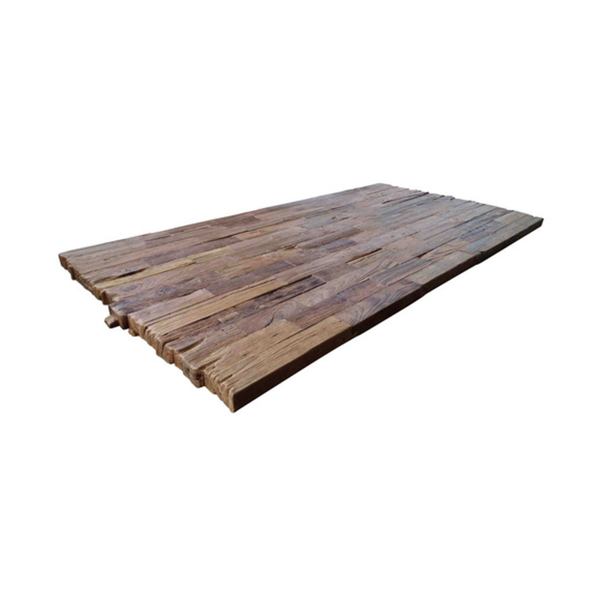 SIT Tisch TABLES & CO aus Teakholz und Metall in Braun, H x T: 73,5 x 90 cm - Bild 1