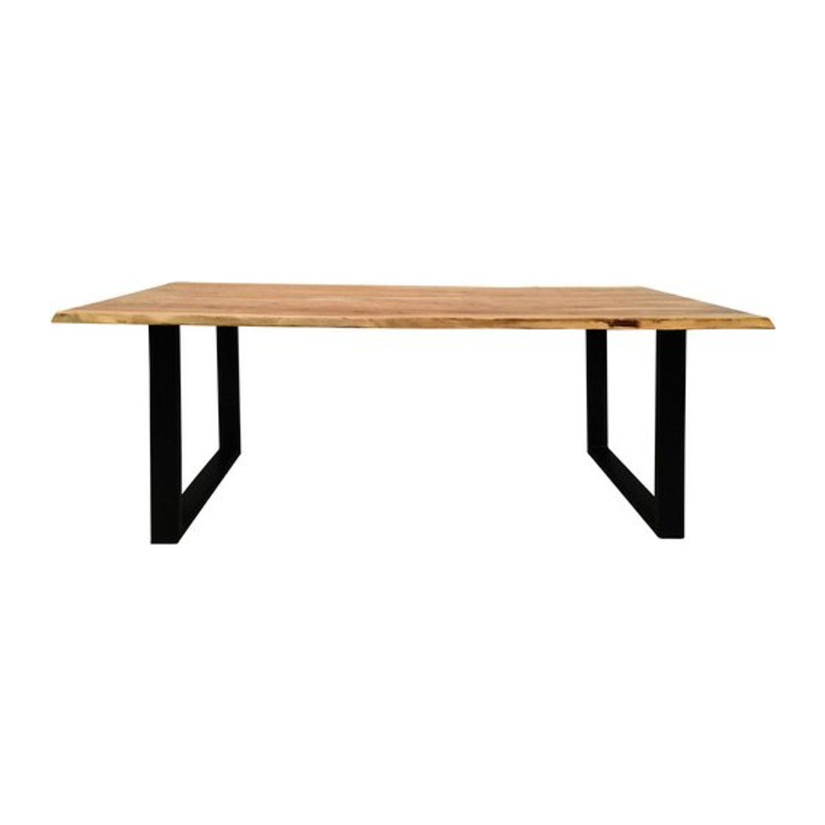 SIT Tisch TOPS&TABLES aus Holz und Stahl in Schwarz, Rechteckig, H x T: 77 x 100 cm - Bild 1