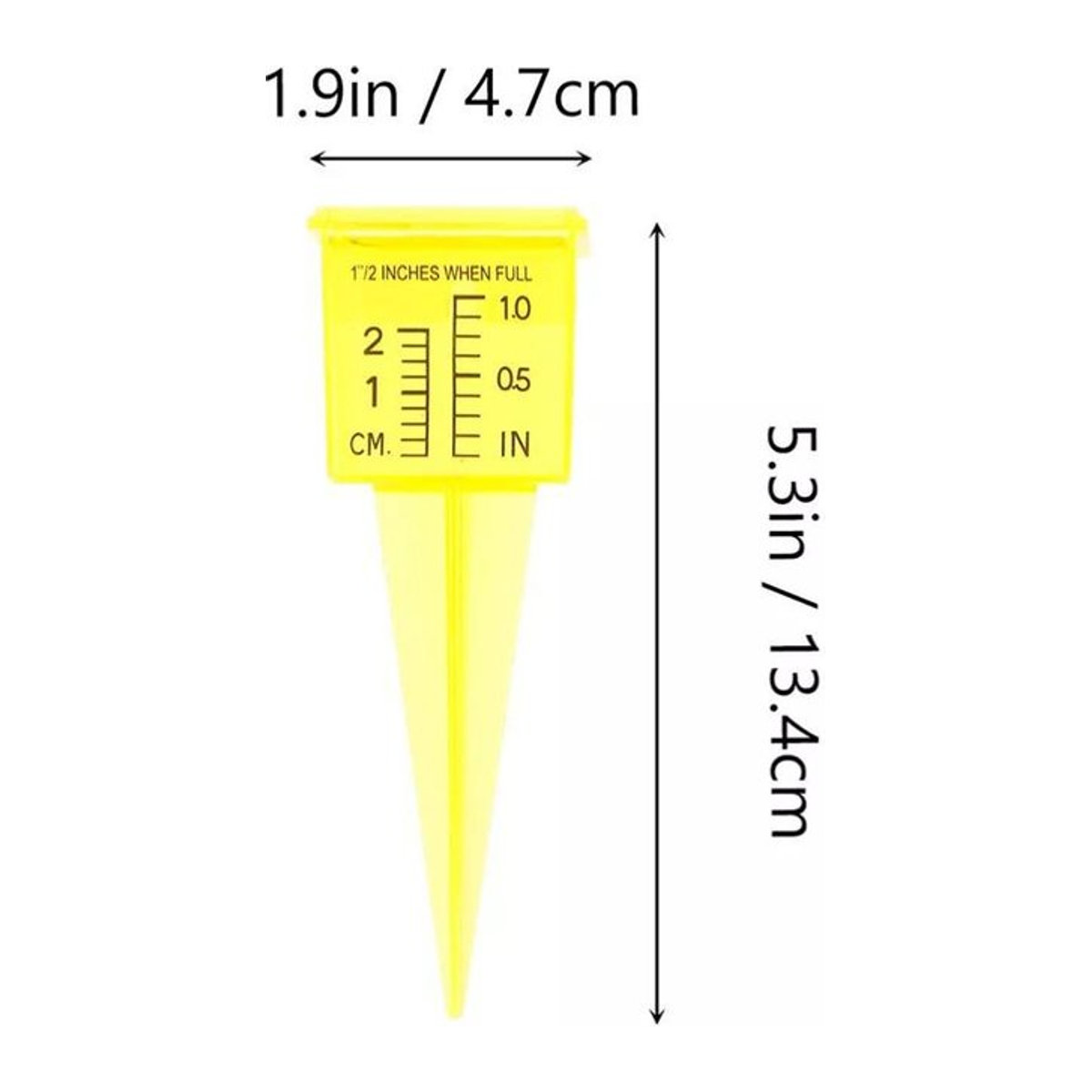 Skyfree 4-teiliges Kunststoff-Regenmesser Set für Garten und Hof - Bild 1