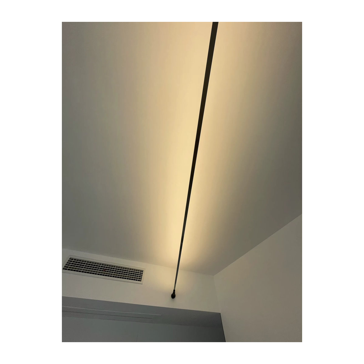 Skyline Minimalistische LED Wandleuchte aus Aluminium in Schwarz - Bild 2