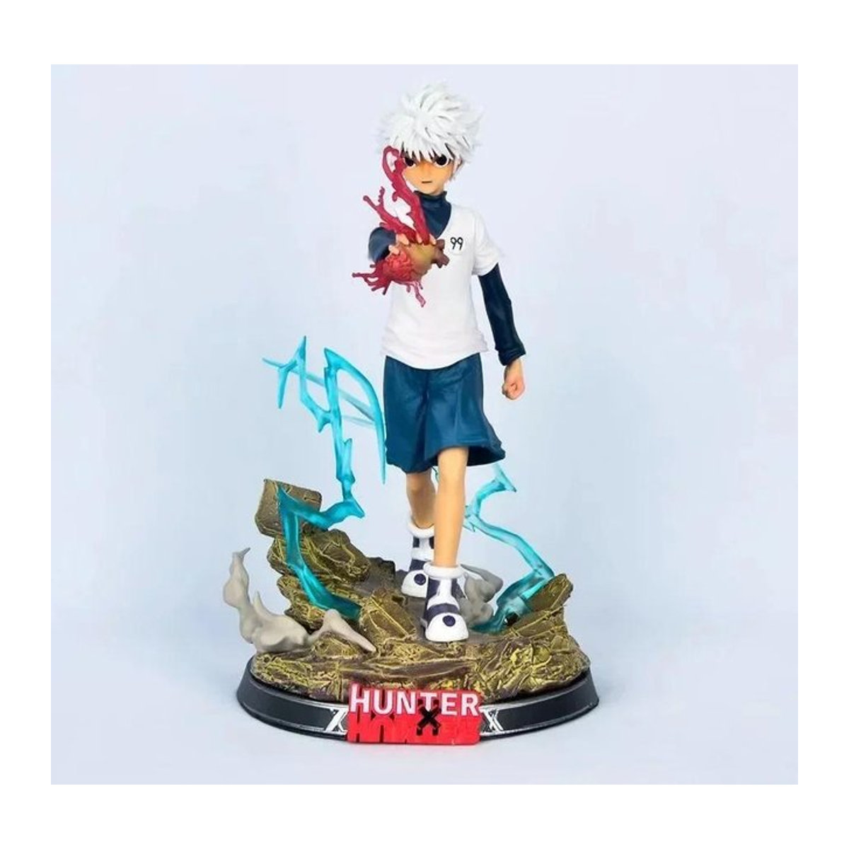 Skytube Anime-Sammlerfiguren Hunter x Hunter Gon Freecss, Alluka Zoldyck, Chrollo Lucilfer und Kurapika aus PVC, Höhe: 28,0 cm - Bild 1