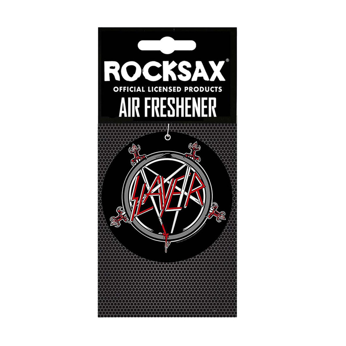 Slayer Logo & Pentagram Lufterfrischer rot/schwarz - Bild 2