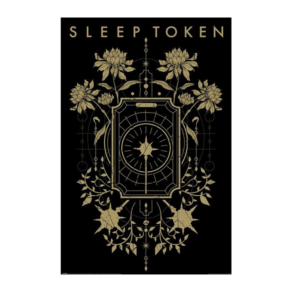Sleep Token Karamell Maxi Papierposter Schwarz Breite: 91.5 cm - Bild 1