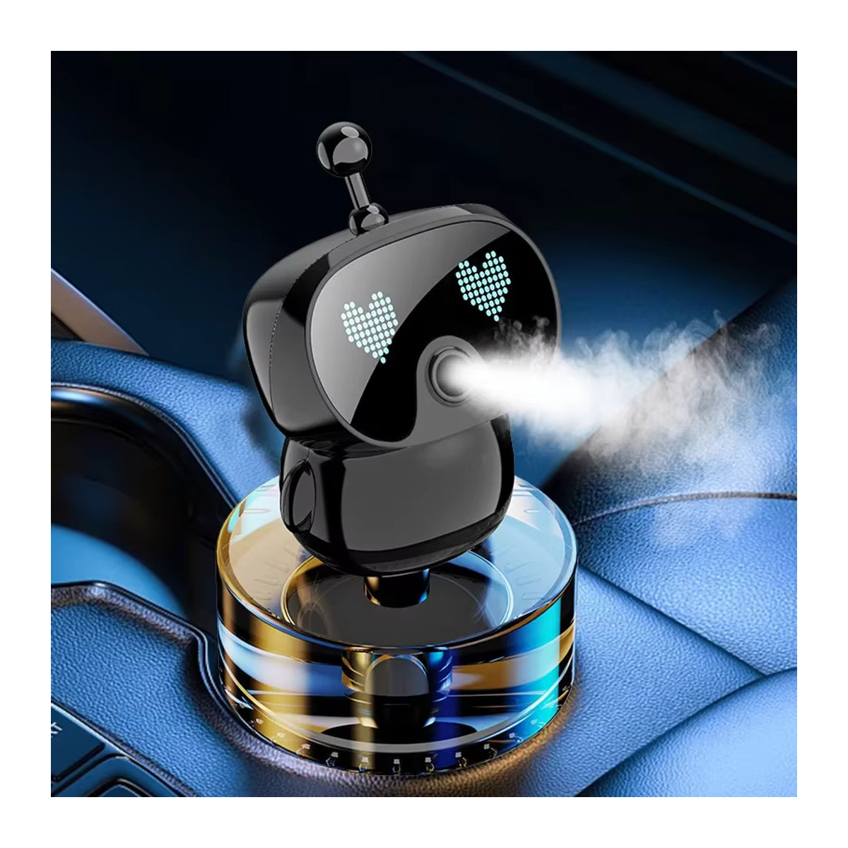 Smart Multifunktions Auto Luftbefeuchter und Aromatherapie Diffusor zur Geruchsentfernung - Bild 4