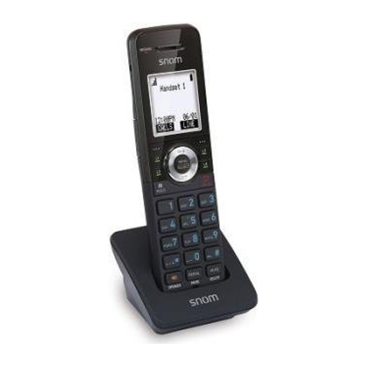 Snom 110 SC DECT Bundle kabelloses DECT-Telefon mit Freisprecheinrichtung und Anrufer-Identifikation in Schwarz (4610) - Bild 1