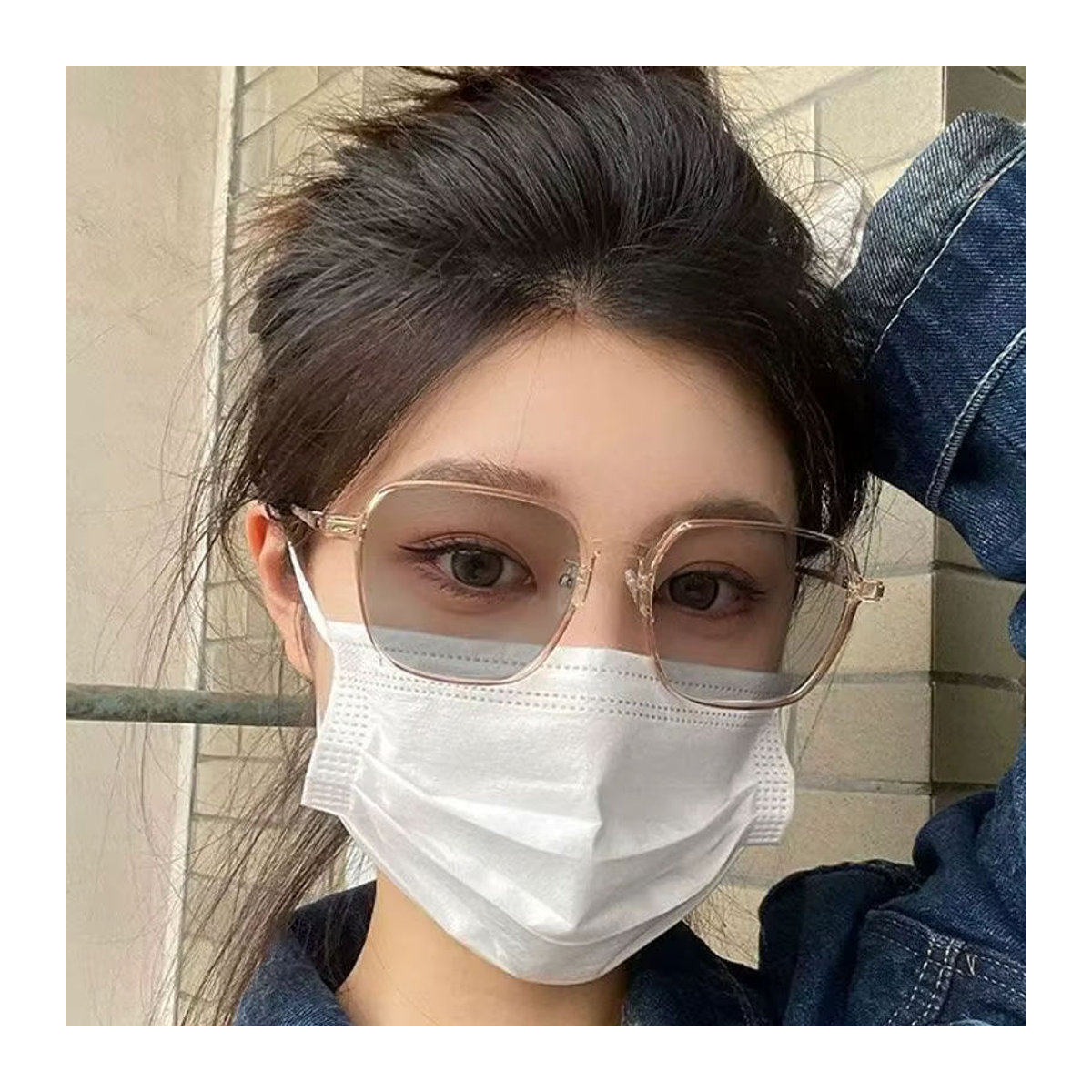 SNQP Photochrome Sonnenbrille für Damen und Herren in quadratischer Form mit Minus-Dioptrien von 0 bis -6,0 Dioptrien - Bild 2