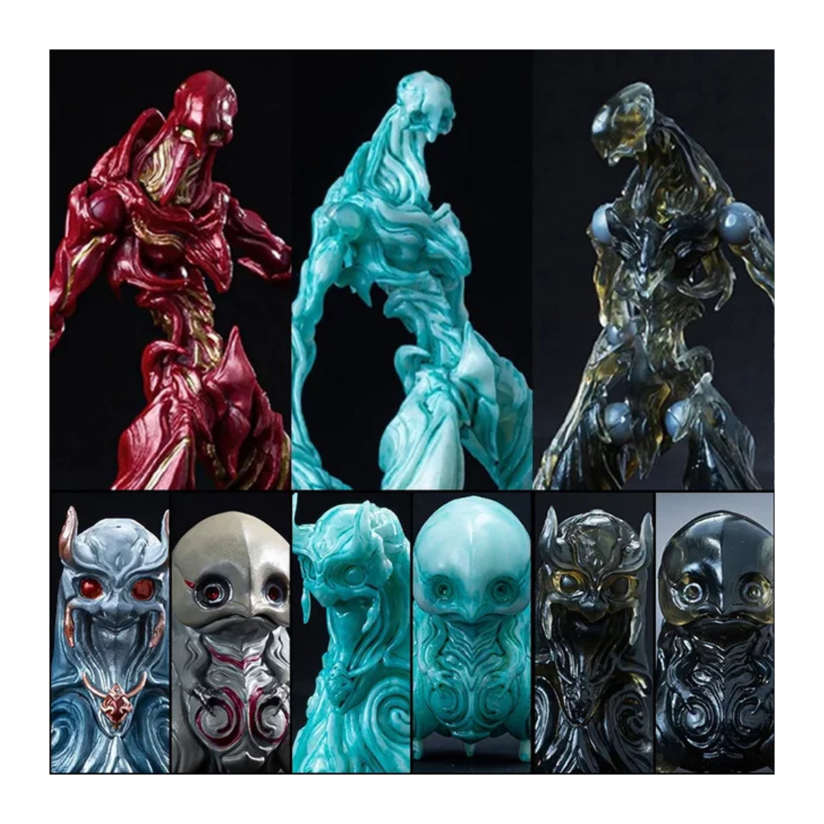 SO-TA Original Gashapon Anime Cthulhu Action Figur in Schwarz aus Kunststoff für Desktop Decor - Bild 1