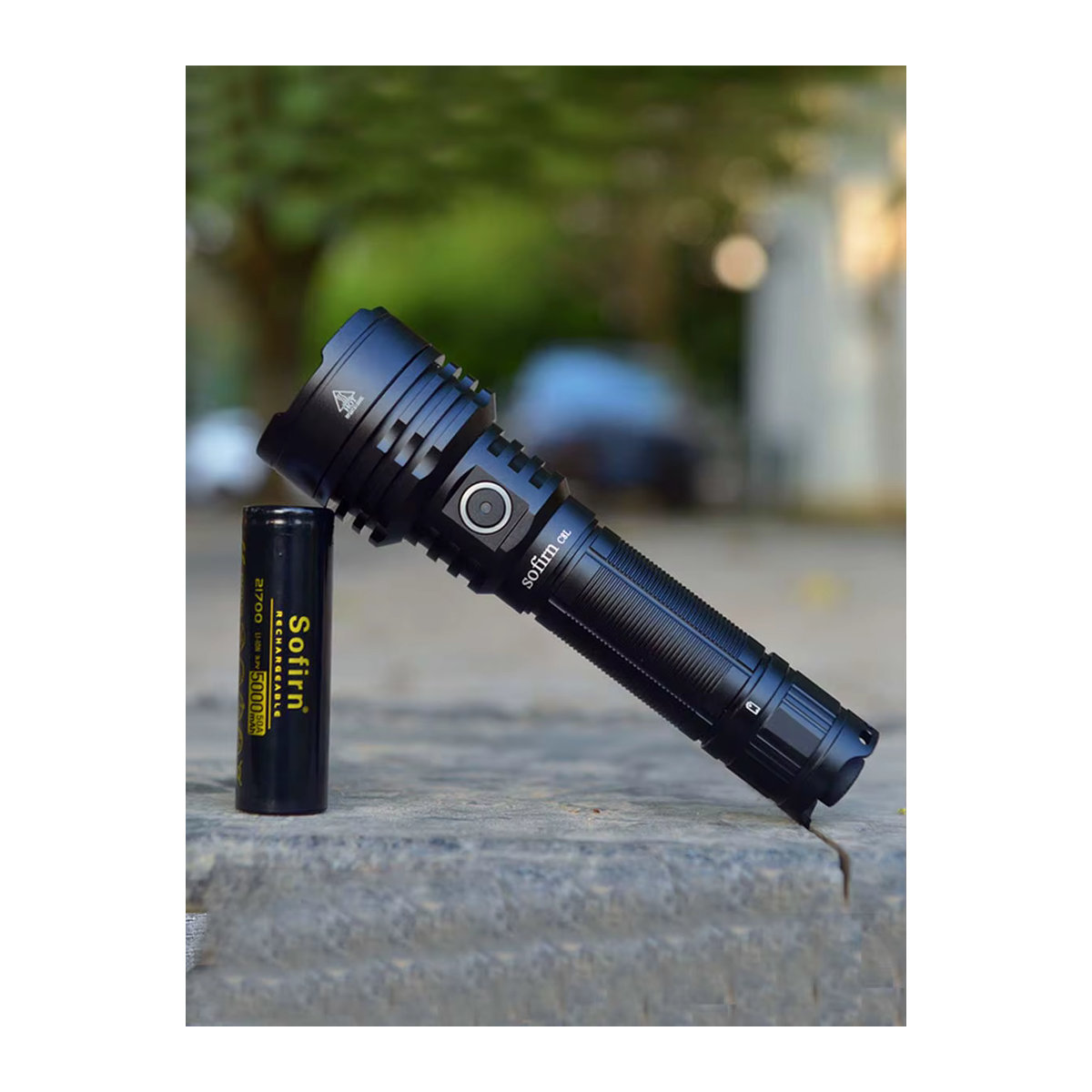 Sofirn C8L Taktische LED Taschenlampe mit 3100 Lumen und XHP50D LED, wiederaufladbar via Typ C - Bild 6