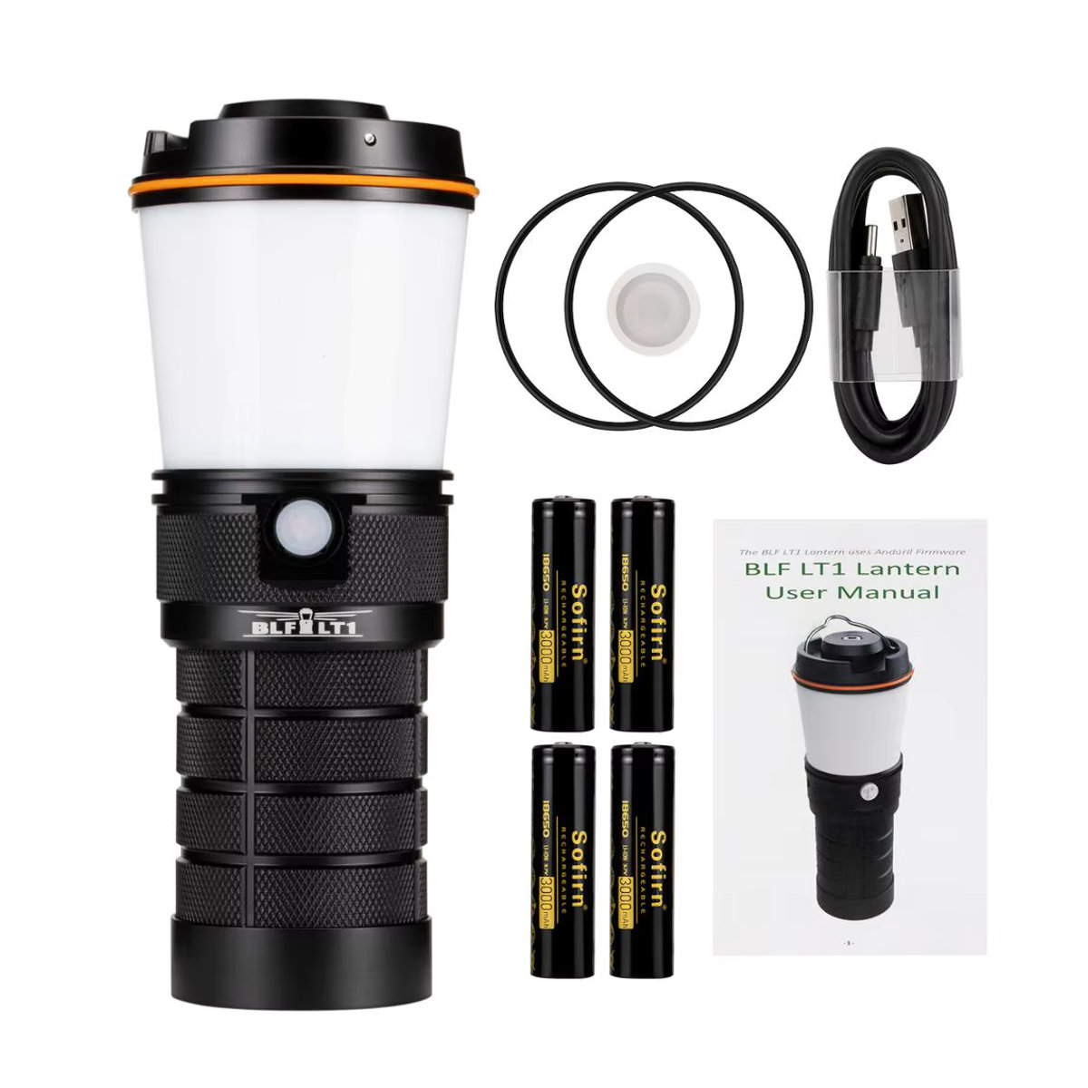Sofirn LT1 USB C wiederaufladbare Campingleuchte mit Anduril 2.0 und TN-3535 LEDs Outdoor-Laterne - Bild 5