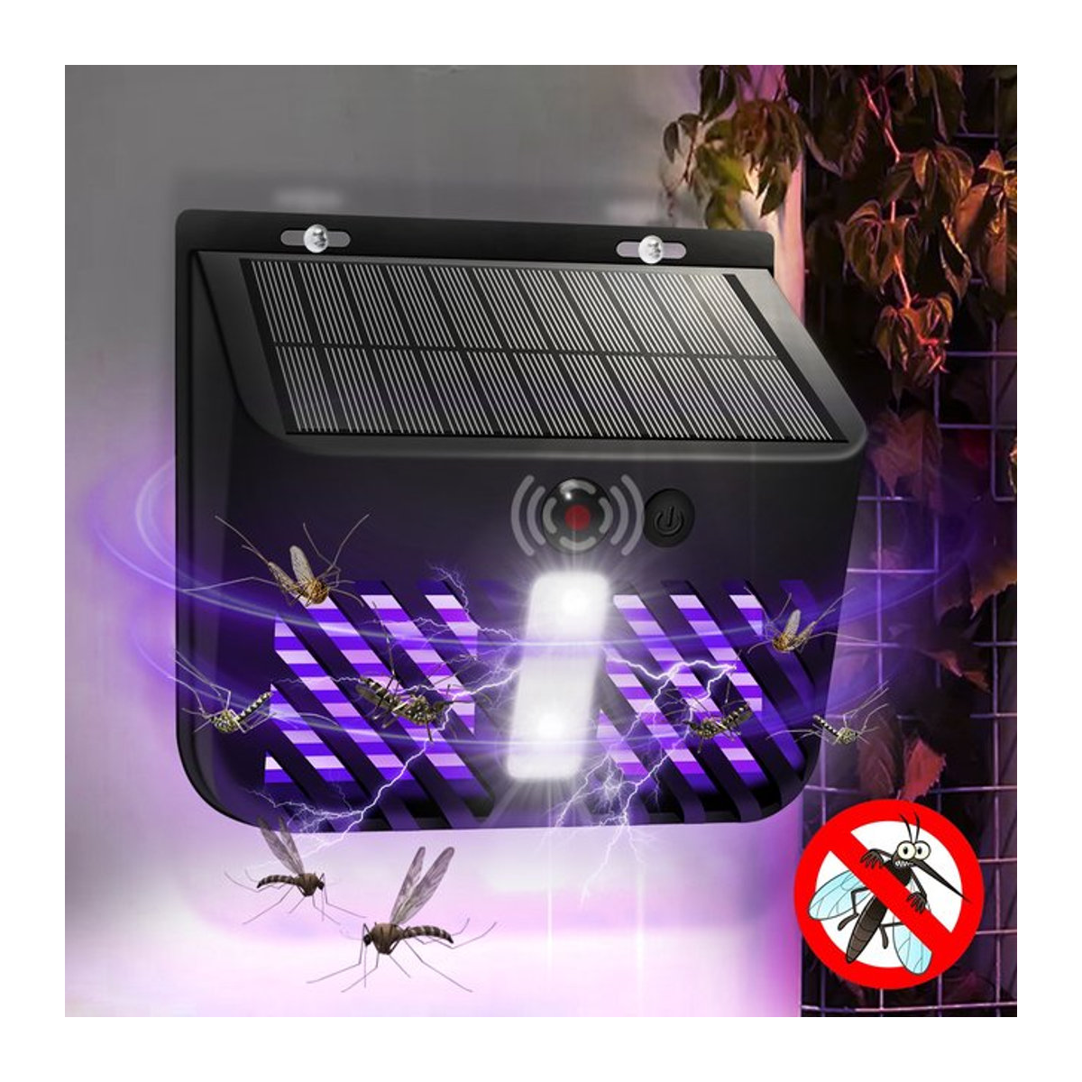 Solar-Insektenvernichter von Amaryllis mit LED-Licht für Terrasse und Hof - Bild 1