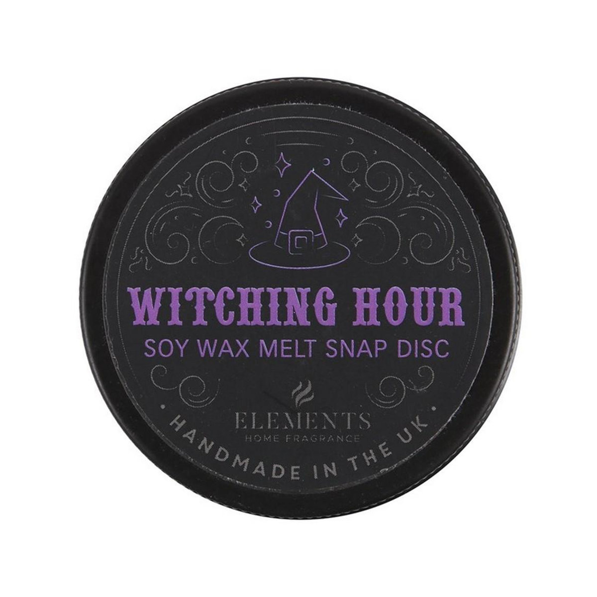 Something Different Wachsschmelzscheibe zur Geisterstunde aus Soja-Wachs in Violett/Schwarz für Halloween - Bild 3