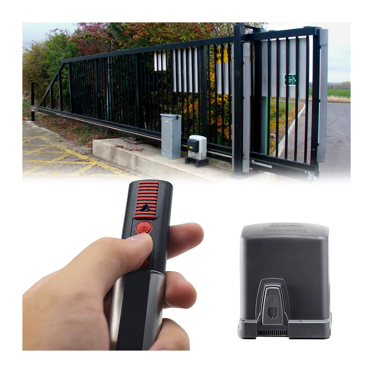 Sommer Garage Tür Fernbedienung 868 MHz Sender für Aperto 4025 4021 in Schwarz/Weiß - Bild 4