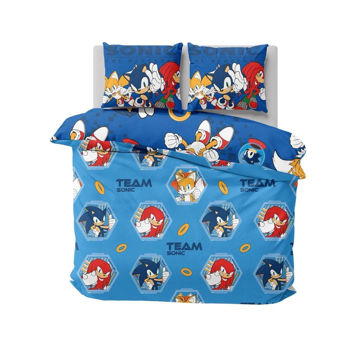 Sonic The Hedgehog Team Wendebettwäsche-Set Single schwarz - Bild 2