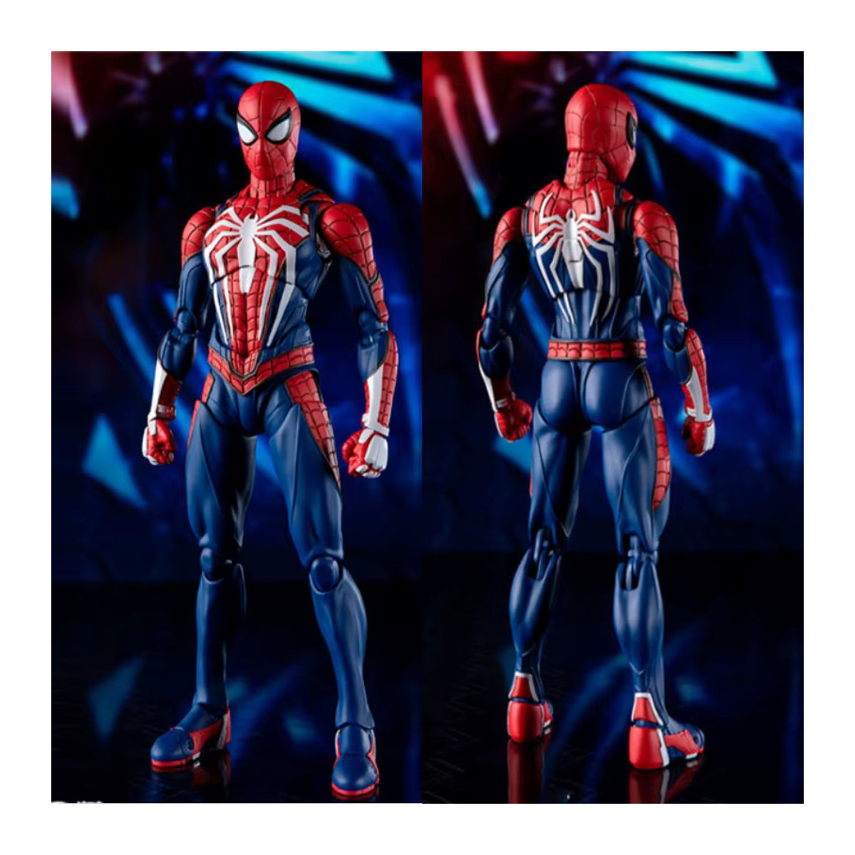 Sony Spider-Man PS4 Actionfigur Peter Parker Statue in Rot aus Kunststoff - Bild 2