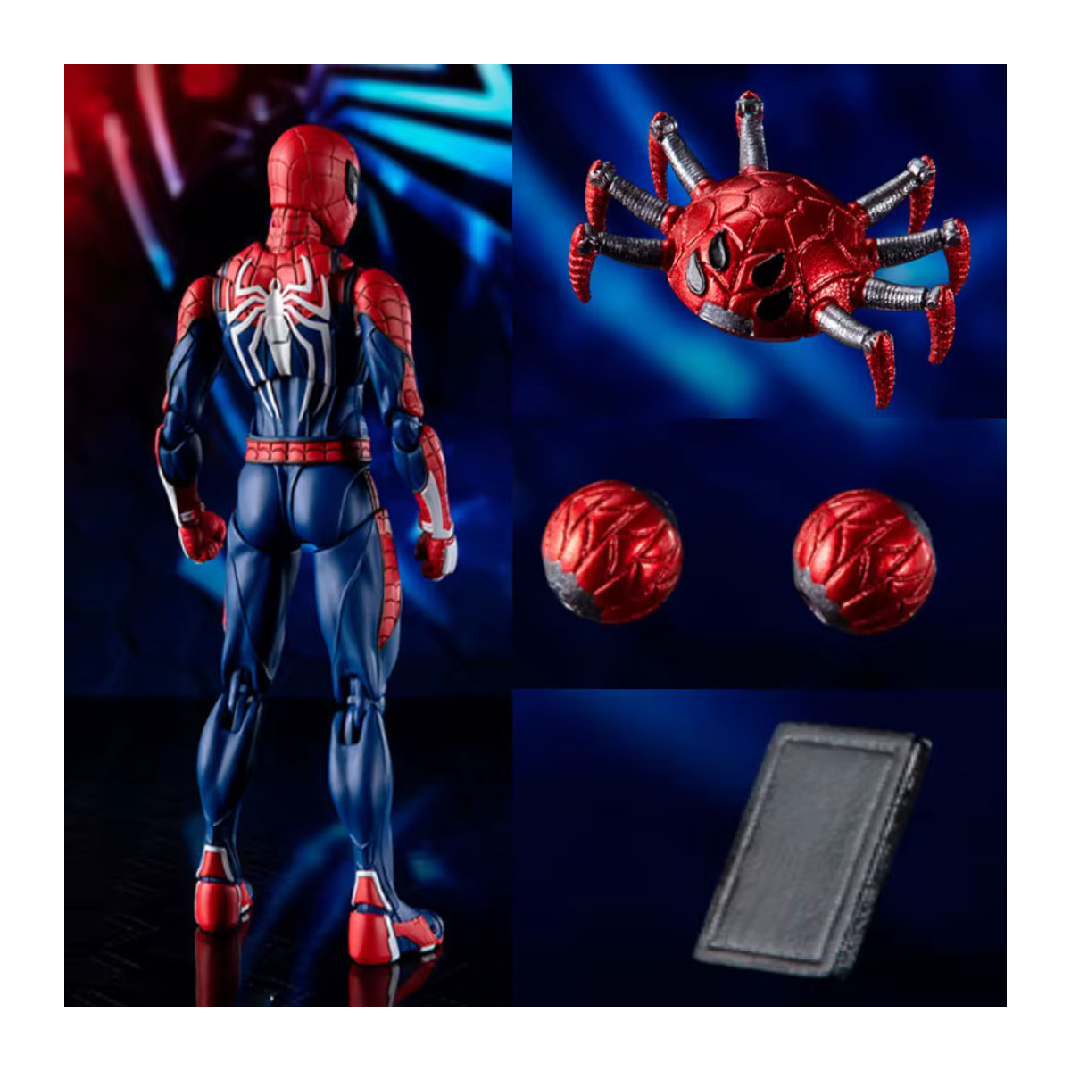 Sony Spider-Man PS4 Actionfigur Peter Parker Statue in Rot aus Kunststoff - Bild 5