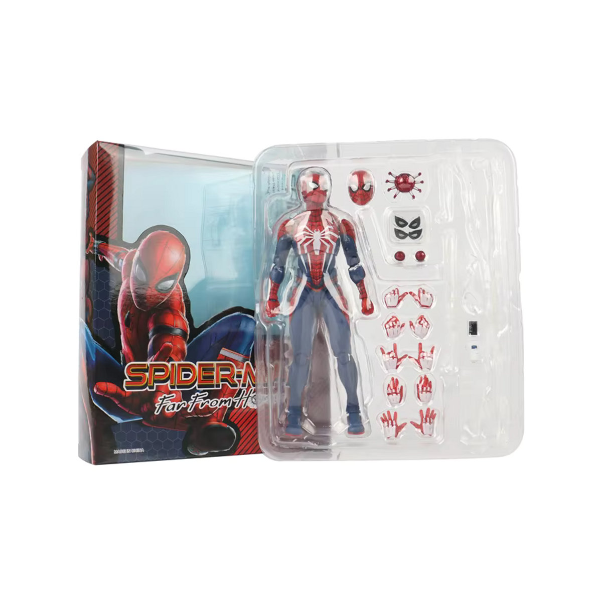 Sony Spider-Man PS4 Actionfigur Peter Parker Statue in Rot aus Kunststoff - Bild 6