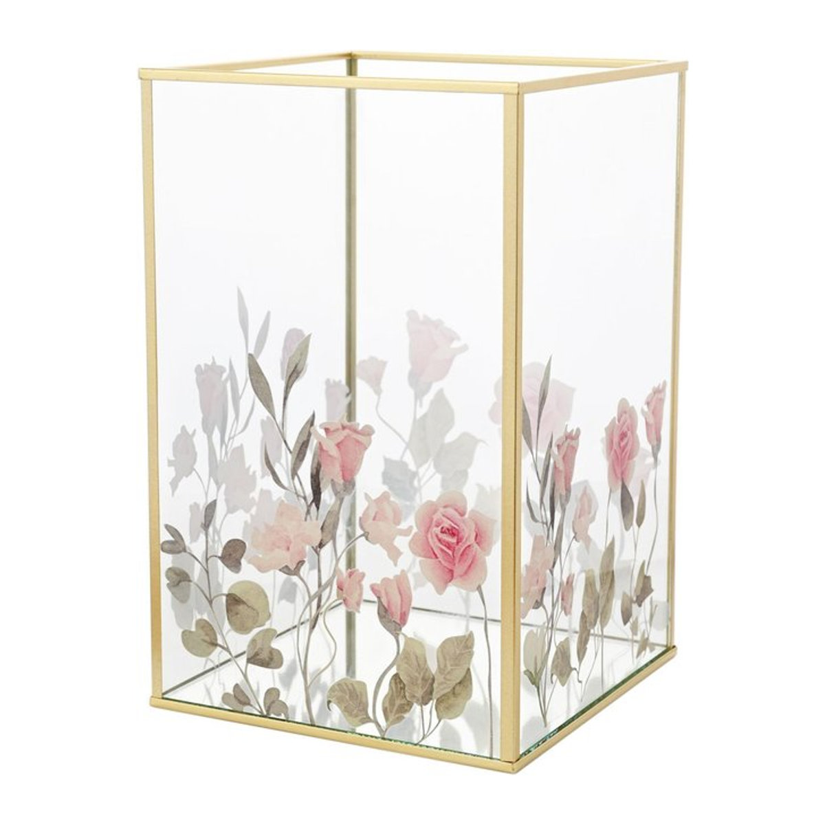 Sophia Classic Floral Glas Teelichthalter in Groß - Bild 1