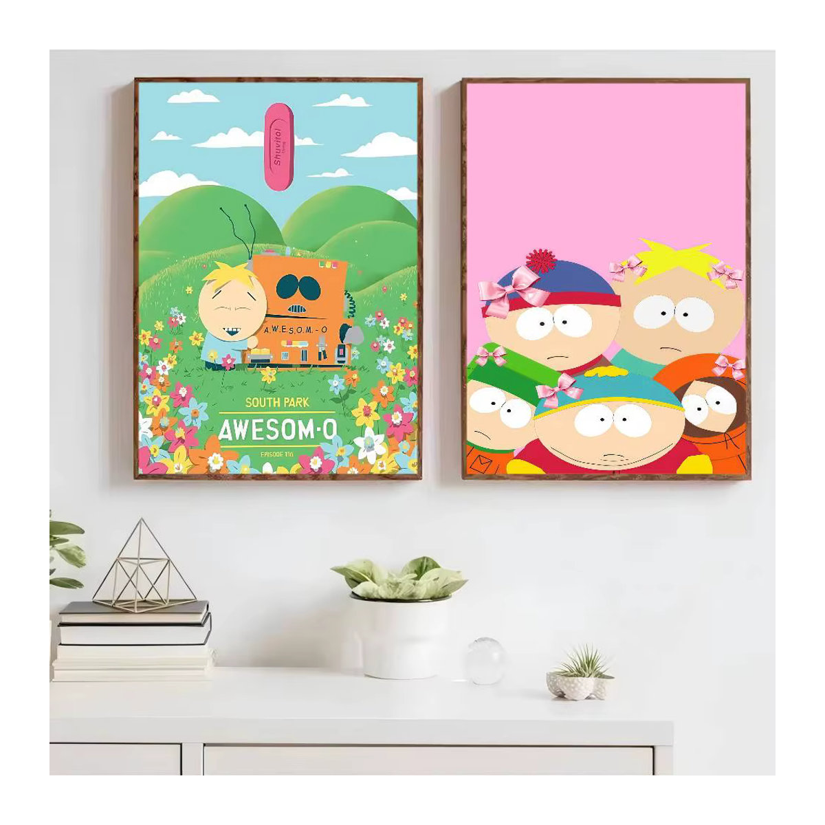 South Park Vintage Sticky Poster Wanddekoration für dein Zimmer oder Café - Bild 2