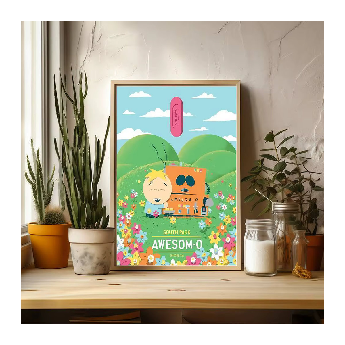 South Park Vintage Sticky Poster Wanddekoration für dein Zimmer oder Café - Bild 3