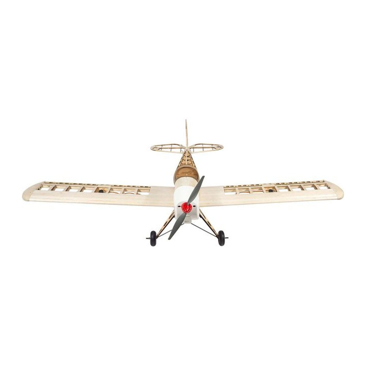 Spacewalker RC-Flugzeug-Set aus braunem Balsaholz, 1600 mm DIY-Modell Bausatz für Erwachsene - Bild 1