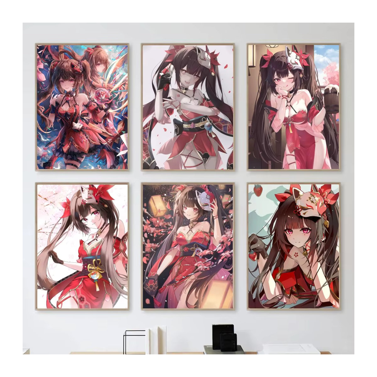 Sparkle Honkai Star Rail Poster als selbstklebende wasserfeste Wanddekoration aus Papier - Bild 2