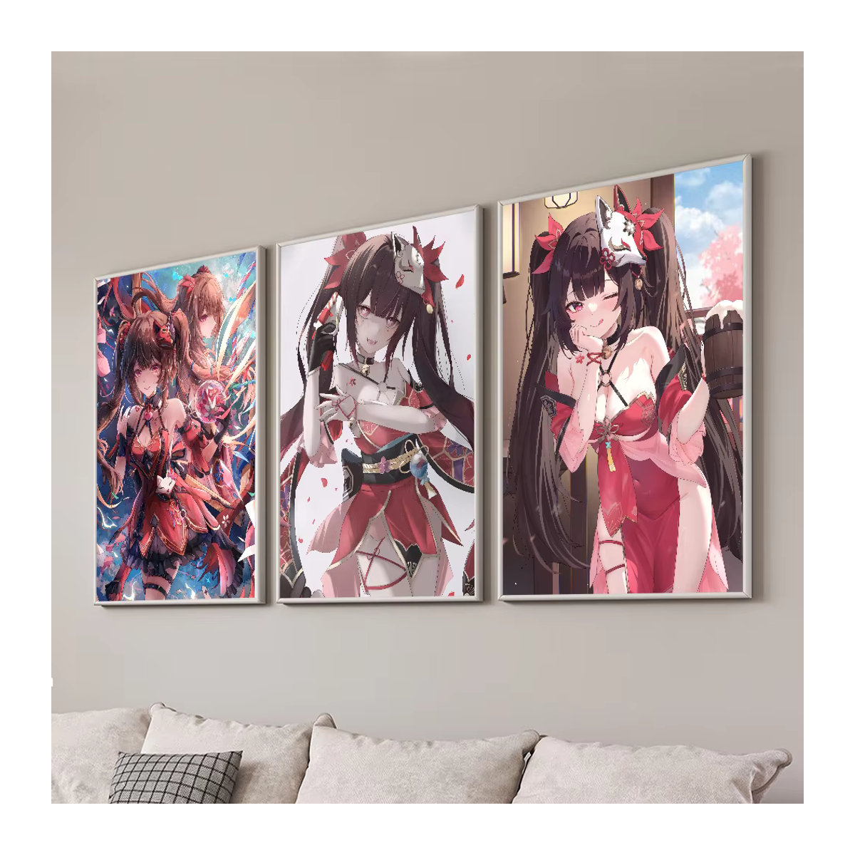 Sparkle Honkai Star Rail Poster als selbstklebende wasserfeste Wanddekoration aus Papier - Bild 4