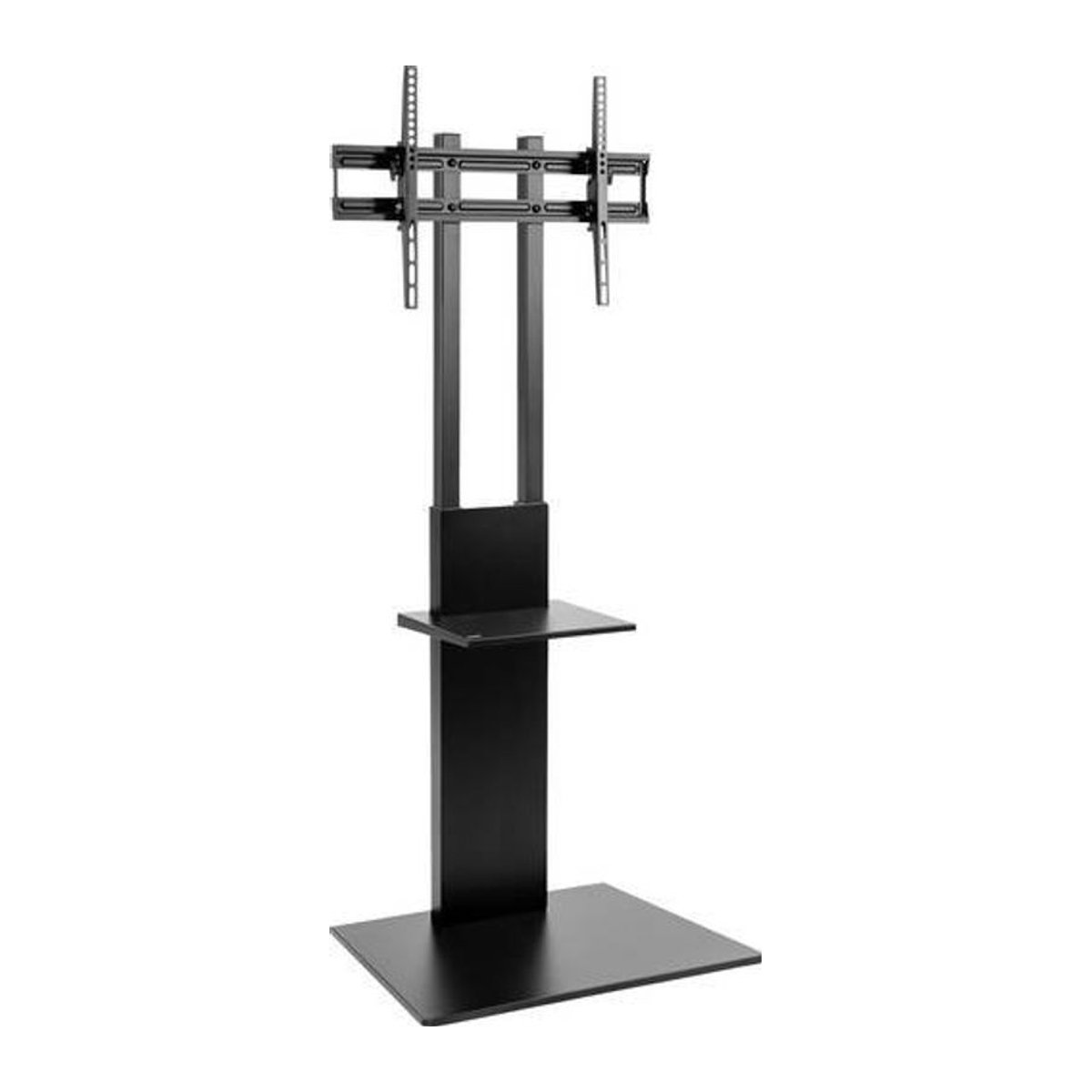 SpeaKa Professional TV-Standfuß SP-TVS-500 Bodenständer Schwarz Minimalistisch für 94,0 cm bis 203,2 cm Fernseher - Bild 1