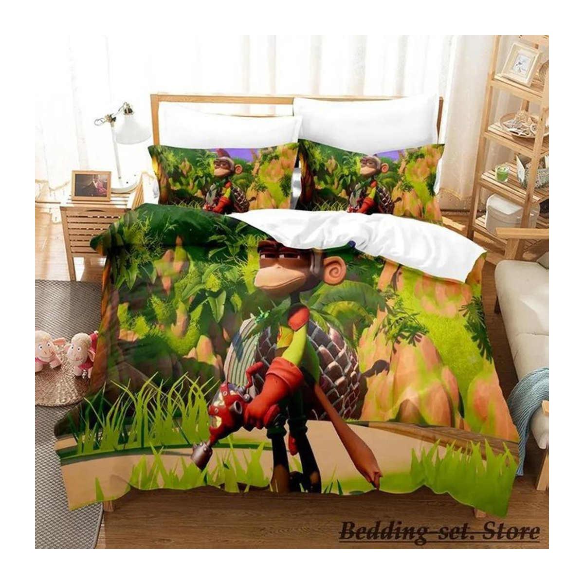 Spyro Reignited Trilogy Bettwäsche Kollektion für Erwachsene und Kinder, Bettbezug Queen Size, 210 x 210 cm - Bild 1