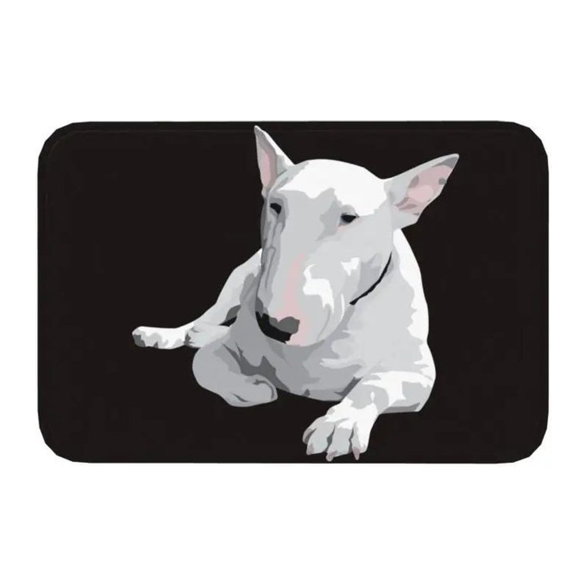 Staffordshire Bull Terrier Fußmatte für Außenbereich, Küche und Badezimmer, B/T: 50 x 30 cm - Bild 1