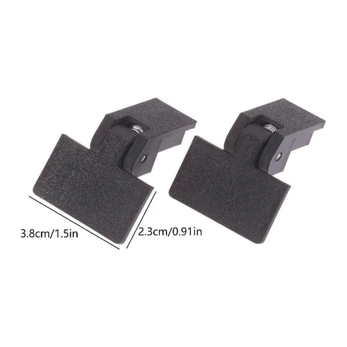 Stanton STR8-80 60 LP Scharnier-Staubschutz in Schwarz kompatibel mit LP120 LP60X LP140 LP5 LP3 LP70X Plattenspieler Zubehör - Bild 1