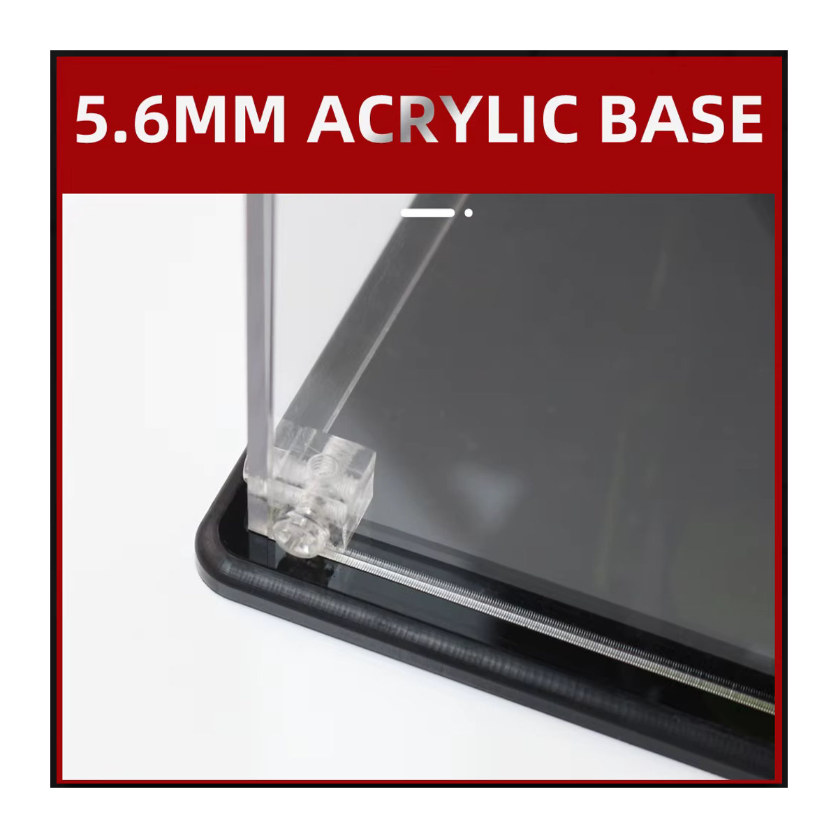 Staubdichte Acryl-Displaybox von YI ZHAN Store für Lego 42115, transparente Vitrine für Modellautos, B/H/T: 62 x 30 x 20 cm - Bild 5
