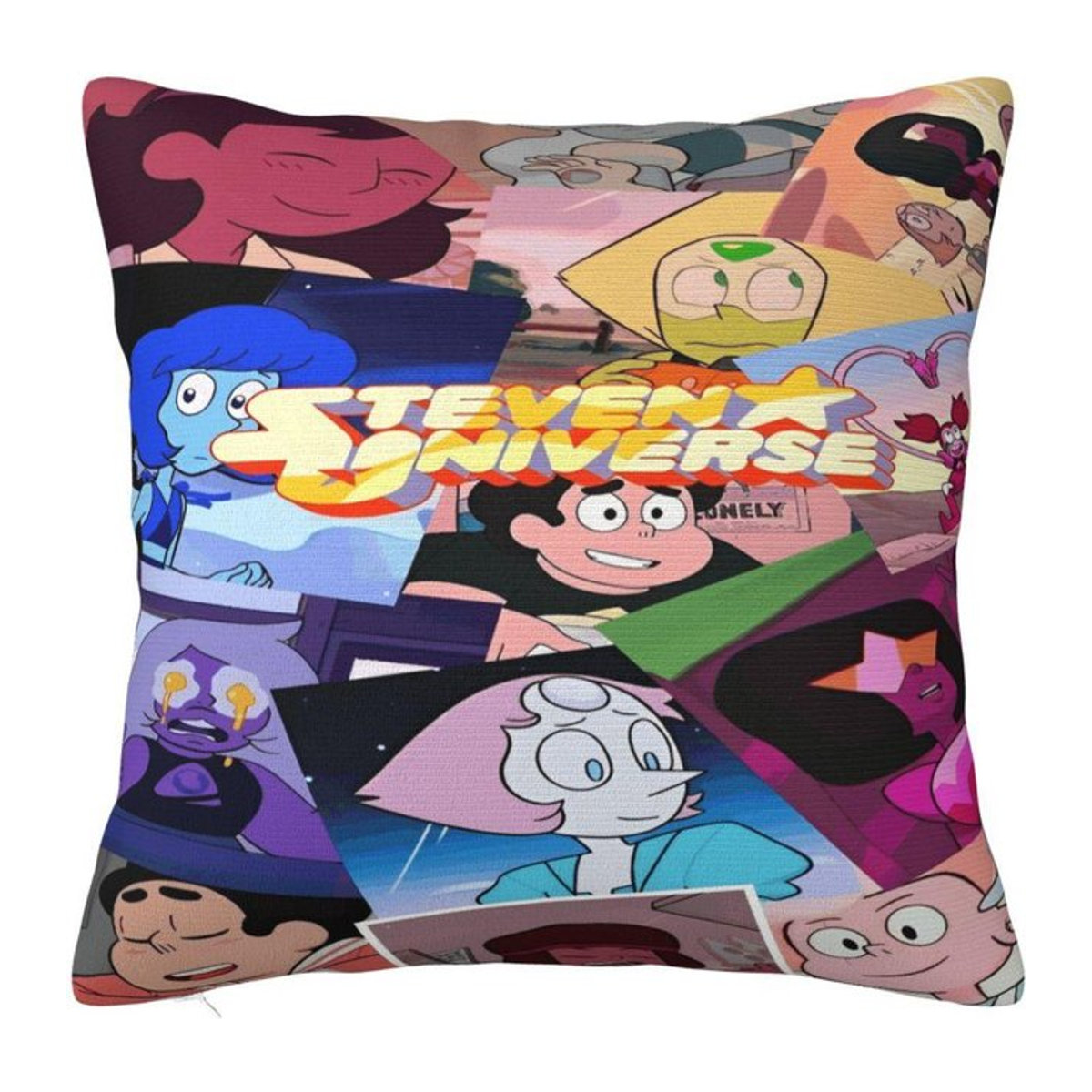 Steven Universe Cartoon Kissenbezug quadratisch Multicolor B/T/H: 18 x 18 x 18 cm - Bild 1