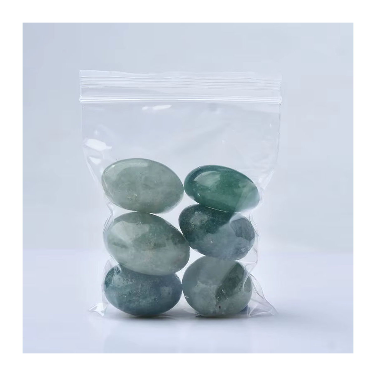 Stone Brothers Grüne Erdbeere Quarz Kristalle Natursteine für Reiki Chakra Heilung und Aquarium Dekoration 100g - Bild 5