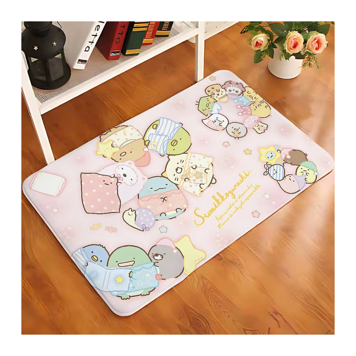 Sumikko Gurashi Saugfähige Bodenmatte für Badezimmer und Küche in Colorful Design - Bild 3