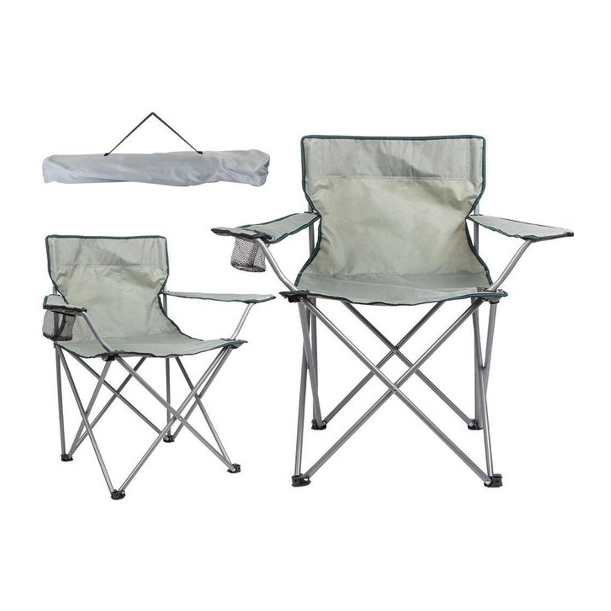 Summit Quickseat Logo Klappstuhl aus Polyester und Stahl, One Size - Bild 1