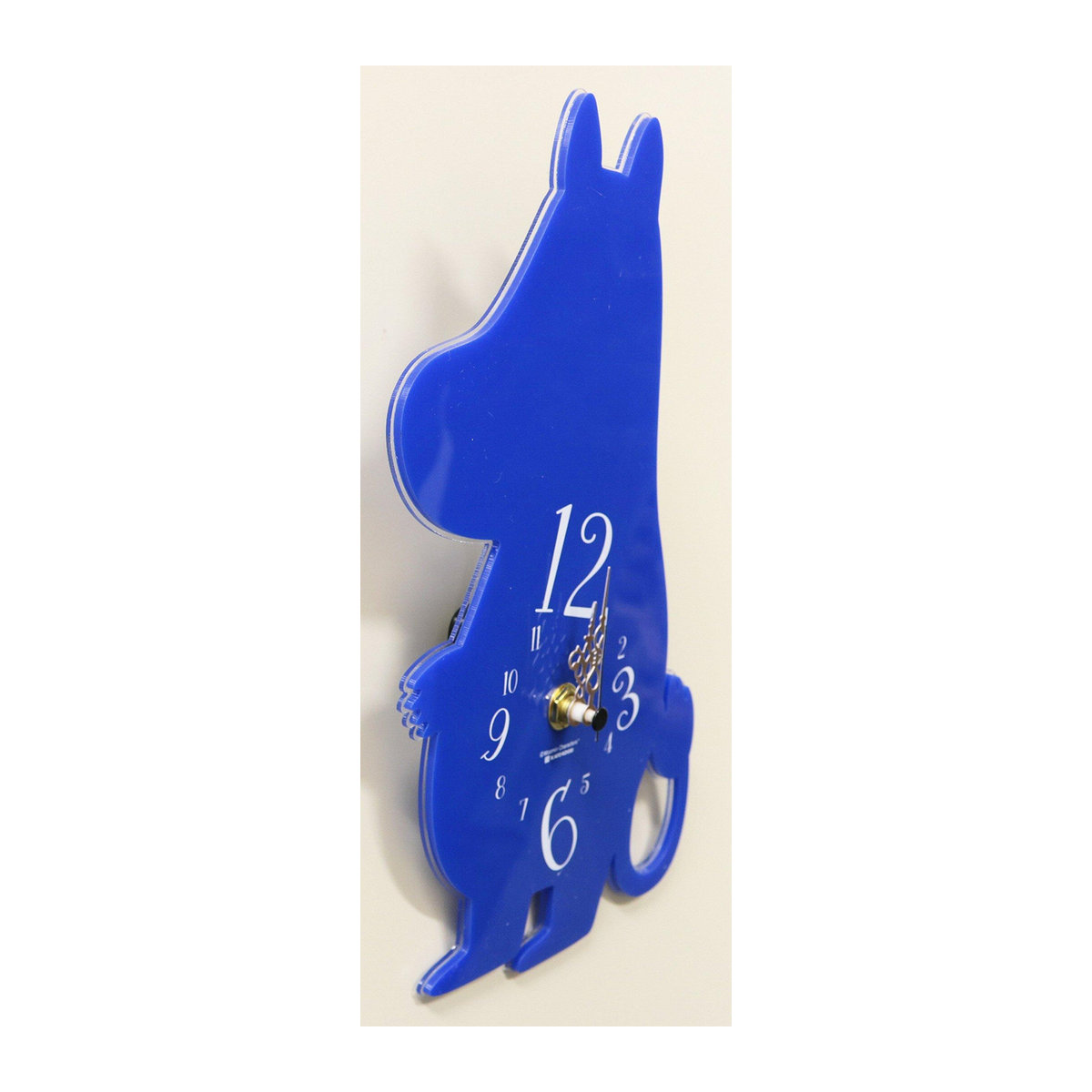 Sunfarm Moomin Silhouette Wanduhr KC5020 blau analog - Bild 2