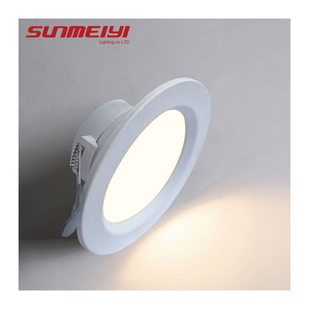SUNMEIYI LED Downlight Ronde Inbouwlampe 5W für Schlafzimmer und Küche, Einbauöffnung 65-75mm - Bild 1
