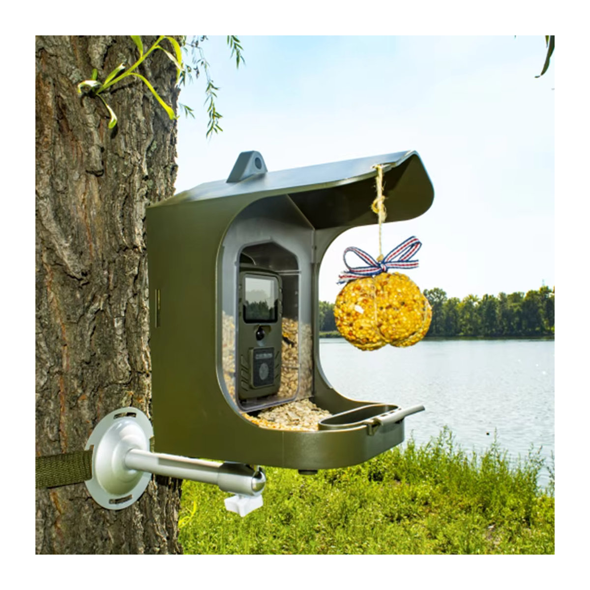 Suntekcam Vogelbeobachtungskamera BC-303 Überwachungskamera mit Bewegungssensor für kleine Tiere und Vogelfutterstation für den Außenbereich - Bild 3
