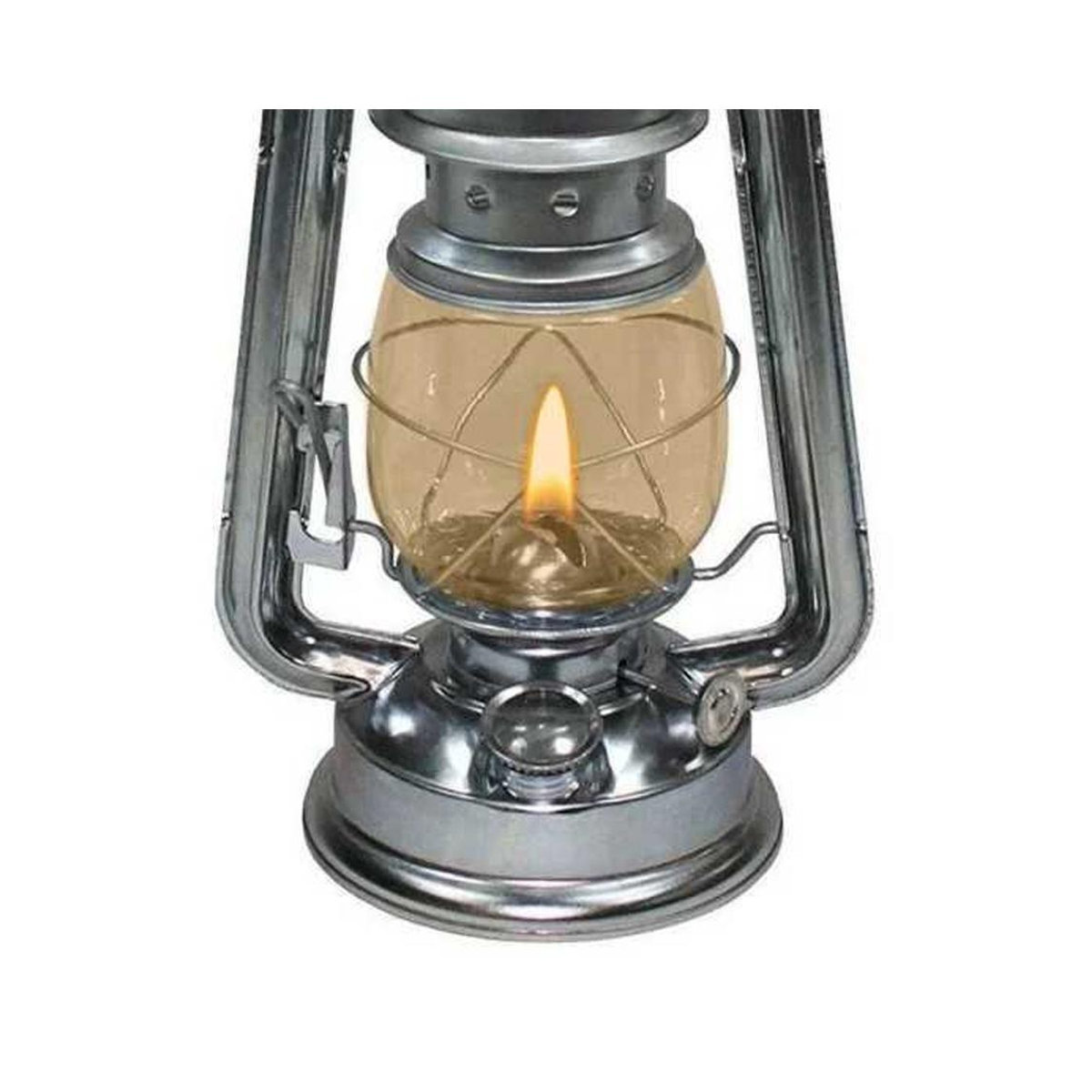 SupaLite Hurricane Paraffinlaterne in Silber, One Size - Bild 2