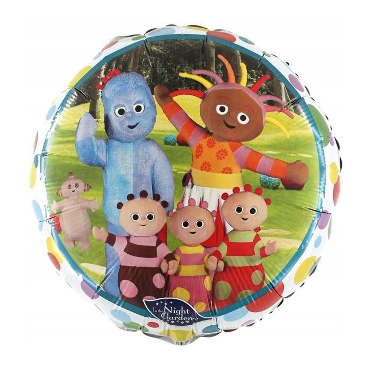 Super Merchant Folienballon In The Night Garden, mehrfarbig, rund - Bild 1