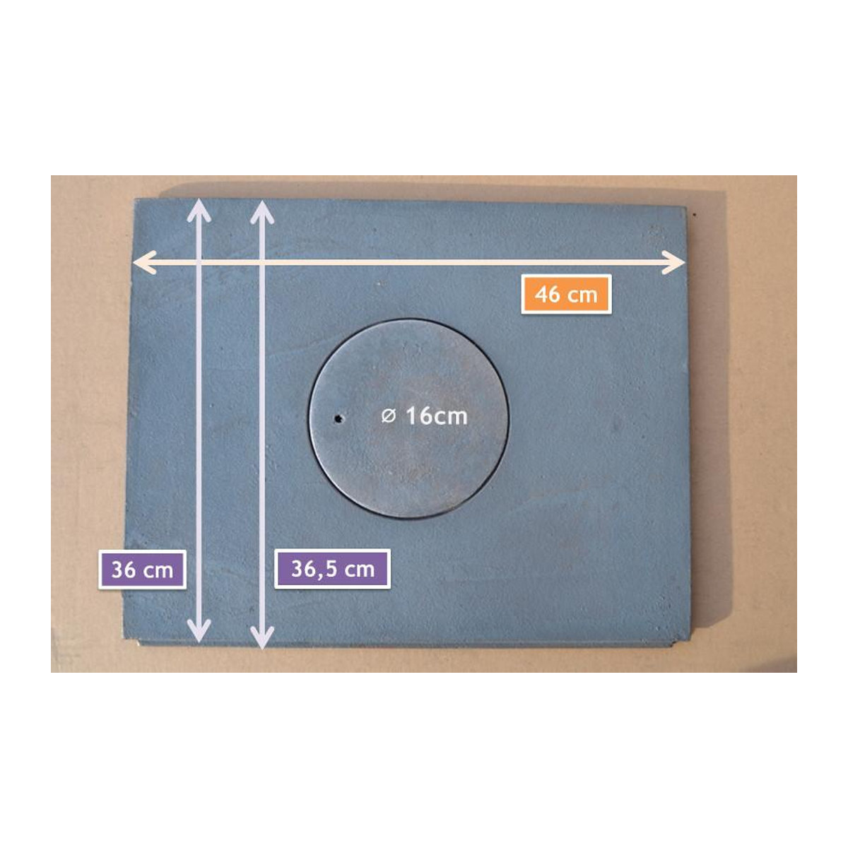 Super Merchant Holzscheite zum Holzverbrennen B: 46 cm, T: 36 cm, H: 16 cm - Bild 2