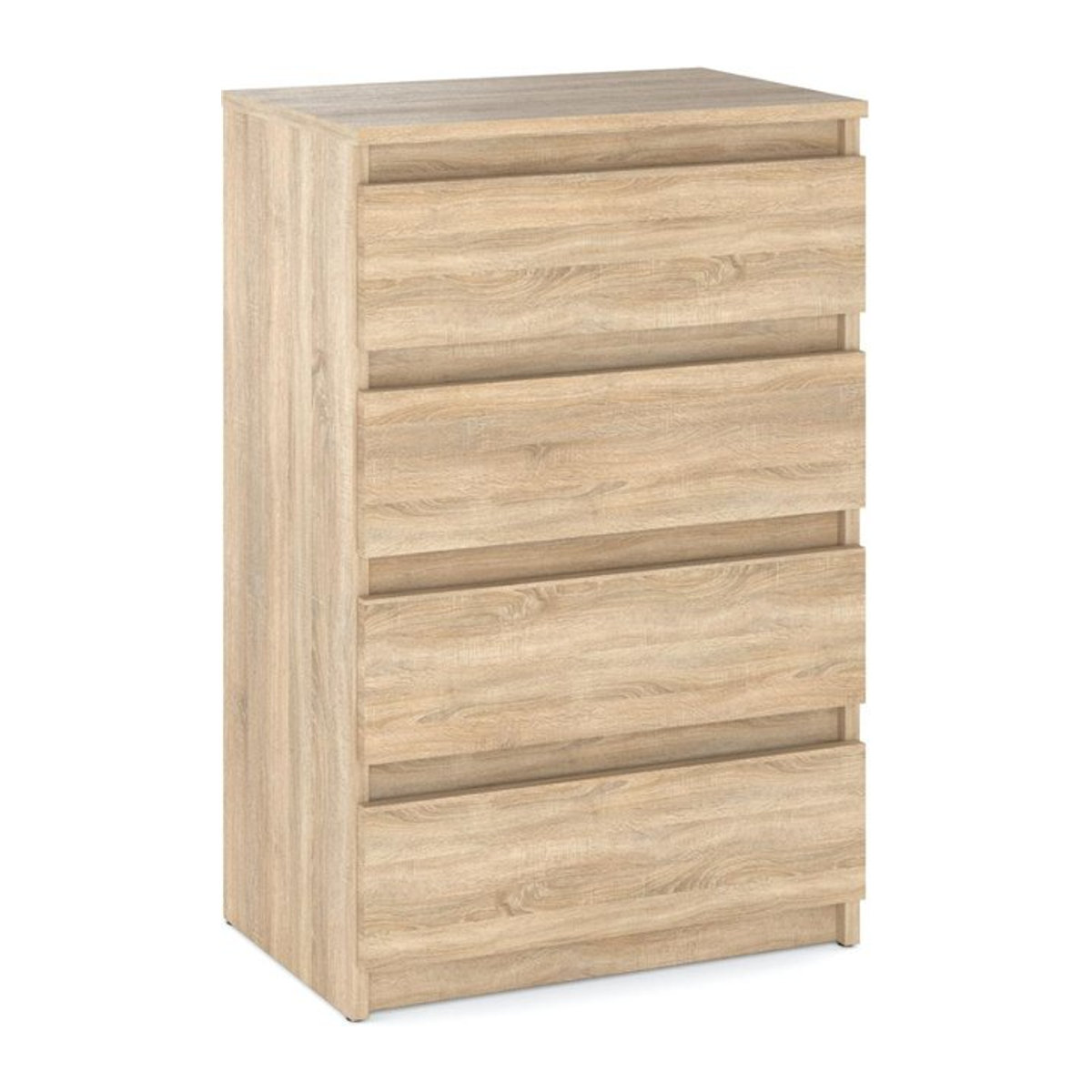 Super Merchant Kommode in Sonoma-Eiche mit 4 Schubladen, B/T/H: 60 x 33,5 x 30 cm - Bild 1