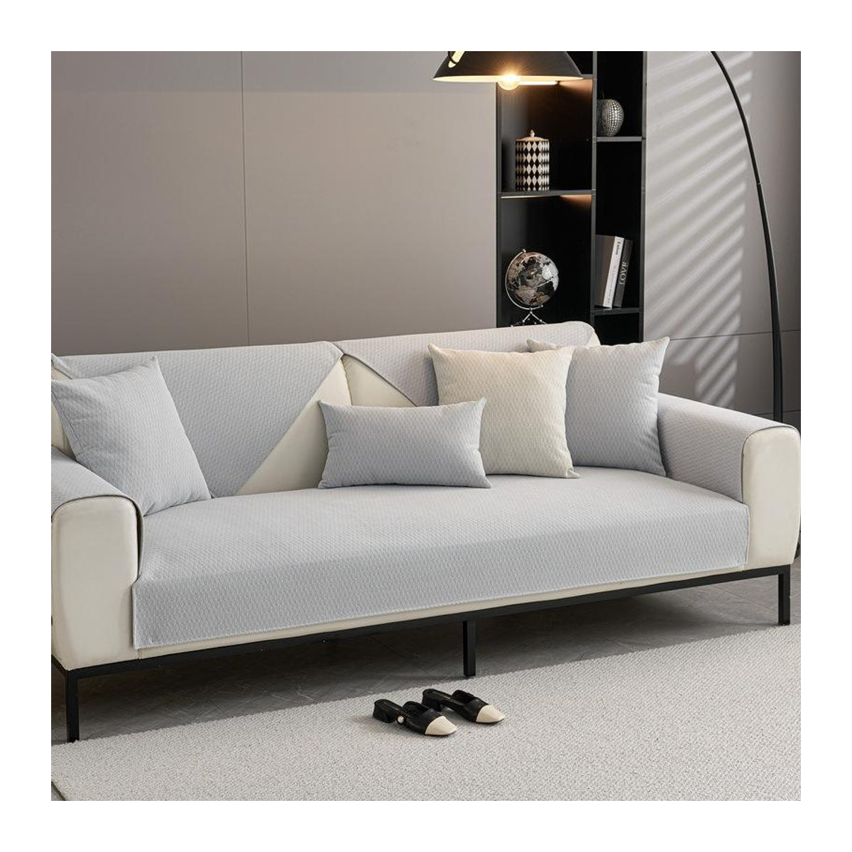 Super Six Wasserdichtes Sofakissen für alle Jahreszeiten, rutschfestes Schutz-Kissen mit Urinbarriere für Sofa und Rückenlehne, B/B: 70 x 70 cm - Bild 1