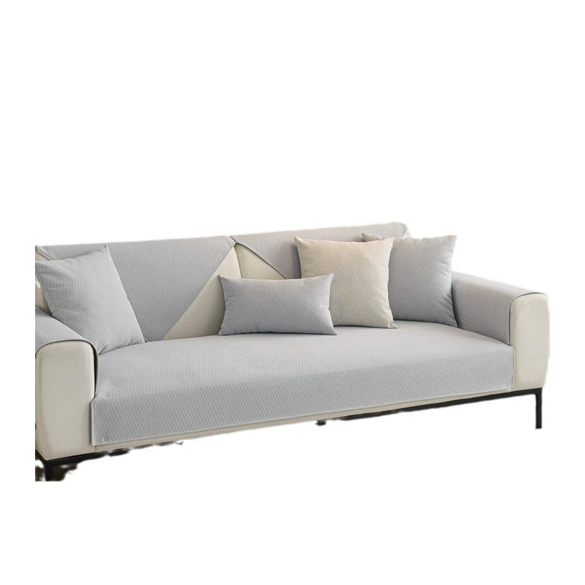 Super Six Wasserdichtes Sofakissen für alle Jahreszeiten, rutschfestes Schutz-Kissen mit Urinbarriere für Sofa und Rückenlehne, B/B: 70 x 70 cm - Bild 2