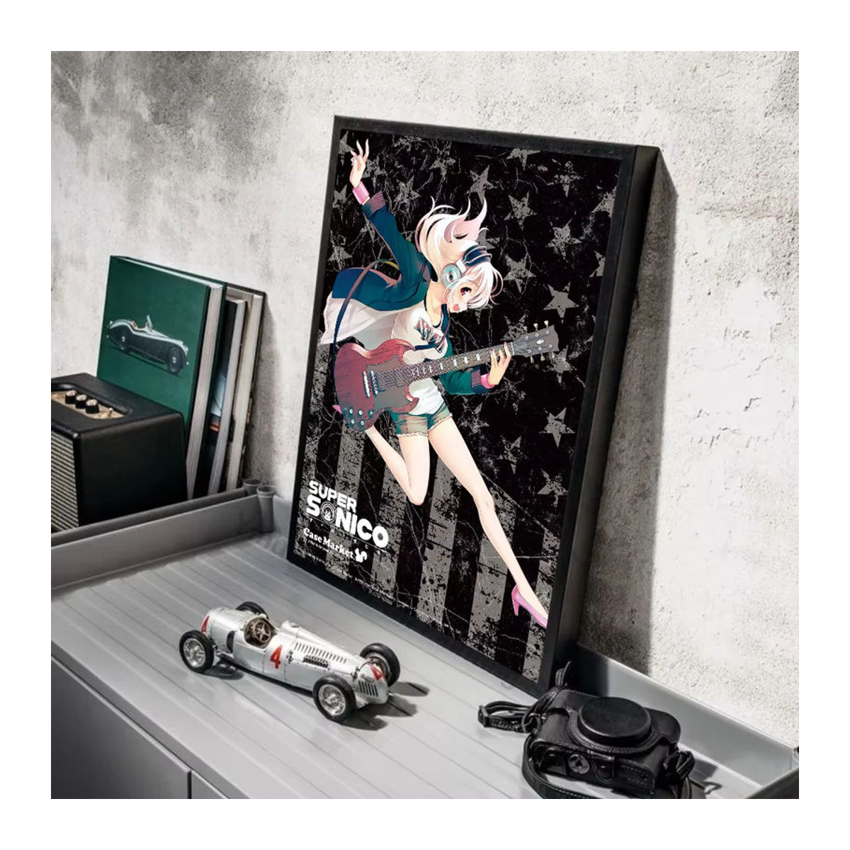 Super Sonico Wandposter selbstklebend aus wasserfestem Papier in Mehrfarbig - Bild 4