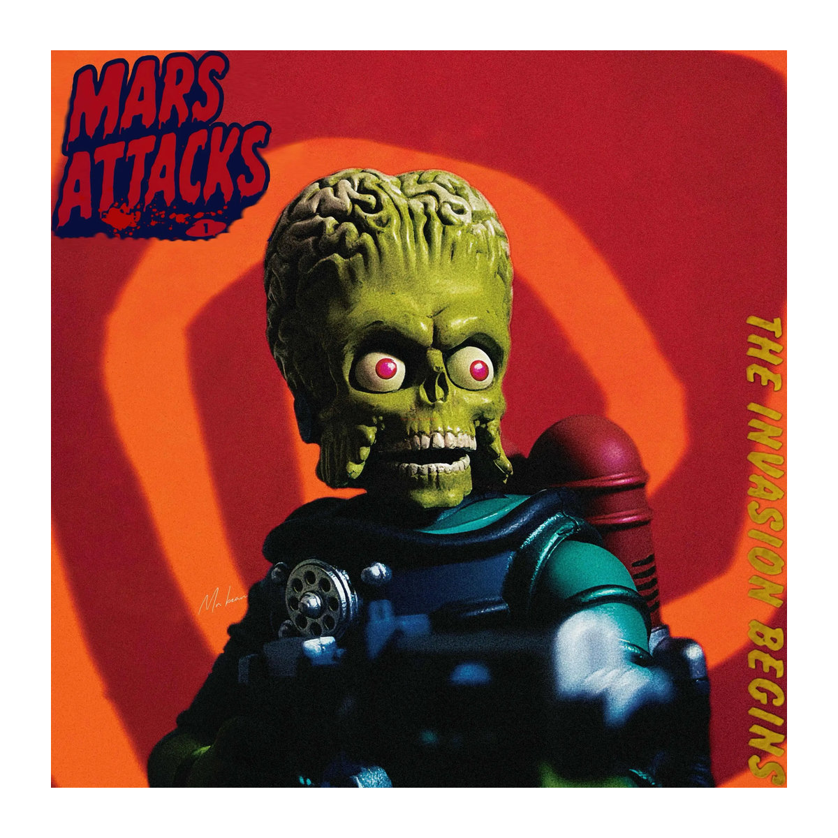 Super7 Mars S7 Actionfigur Modell Rot für Sammler und Tischdekoration - Bild 5
