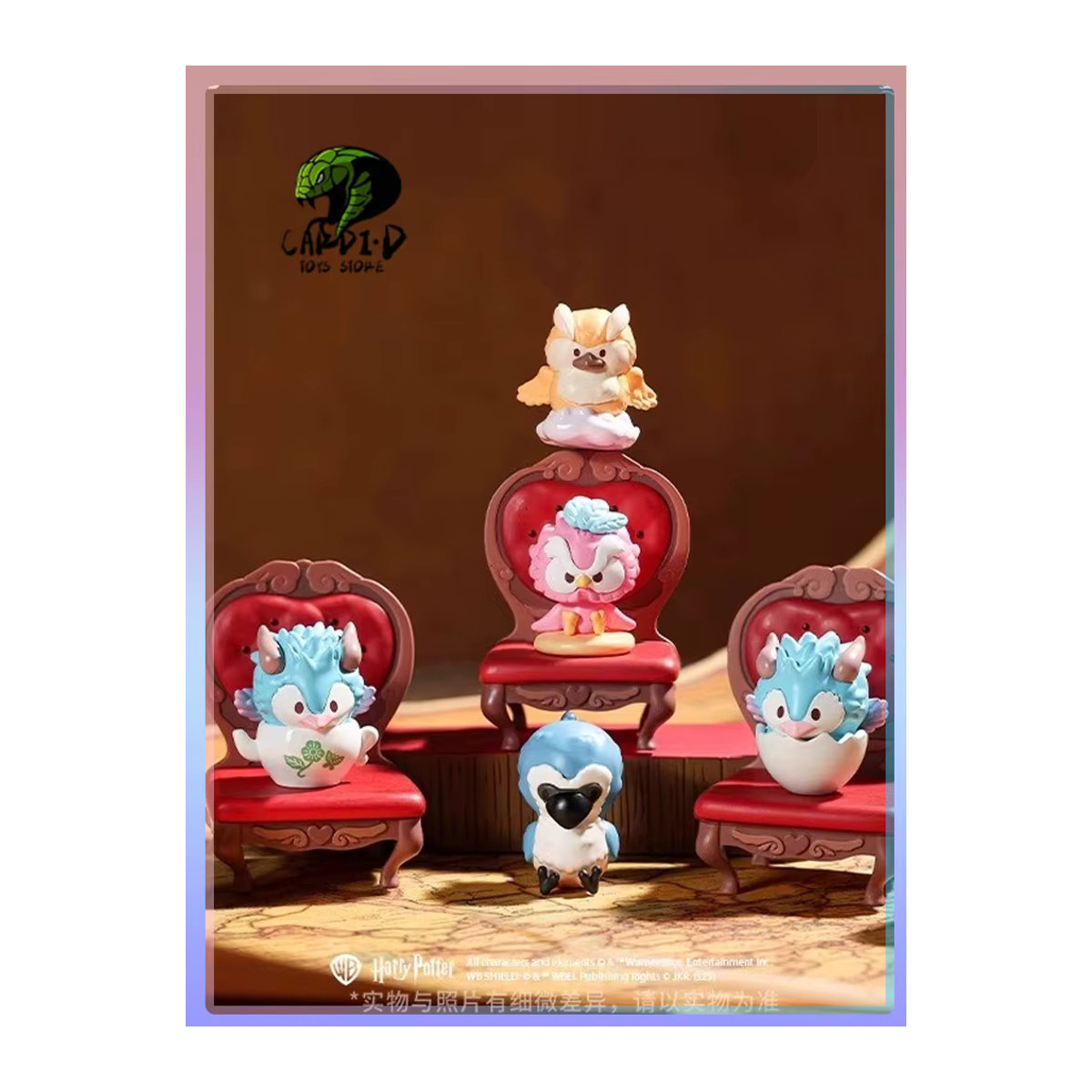 Suplay Fantastic Beasts Blind Box Harry Potter Mystery Box mit Niffler, Bowtruckle, Beans und Demiguise Figuren, mehrfarbig - Bild 7